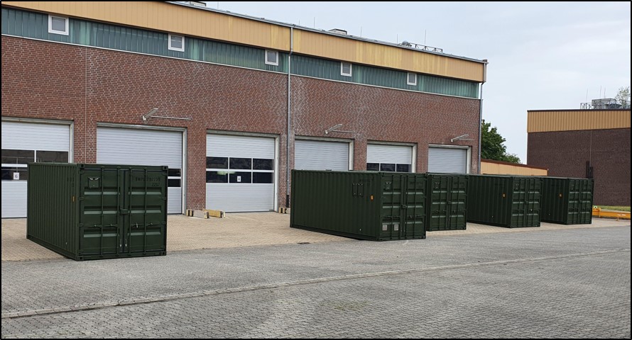 Blauer Bund Sonderwerkzeug SPz PUMA insgesamt 5 Container