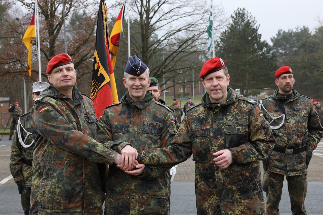Neuer Schulkommandeur in Garlstedt Brigadegeneral Holger Draber