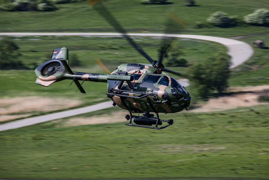 Die Bundeswehr erhält bis zu 82 Kampfhubschrauber vom Typ H145M – Airbus Helicopters /Cara Irina Wagner. Blauer Bund